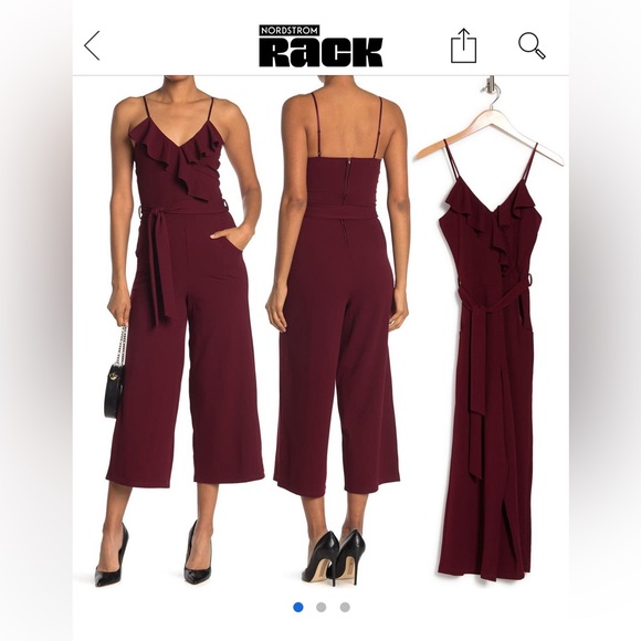 Maroon Jumpsuit - Picture 3 of 3